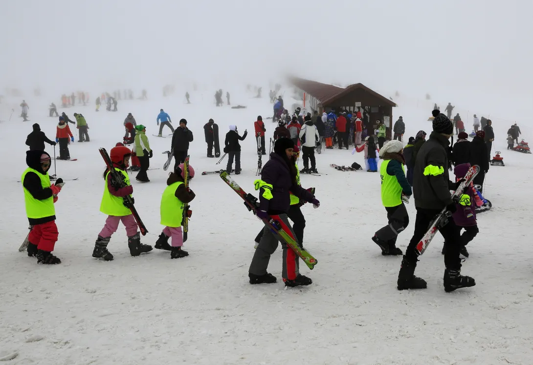 Ski School kids
