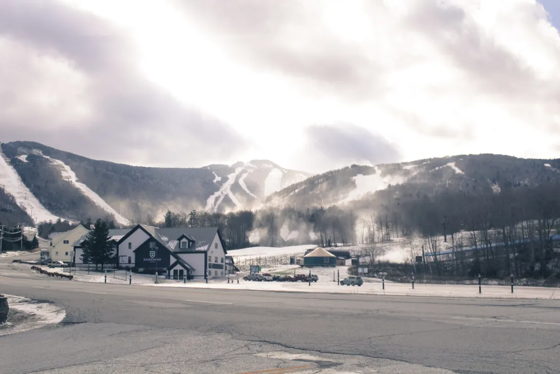 Ski lifts at Killington resort, Vermont