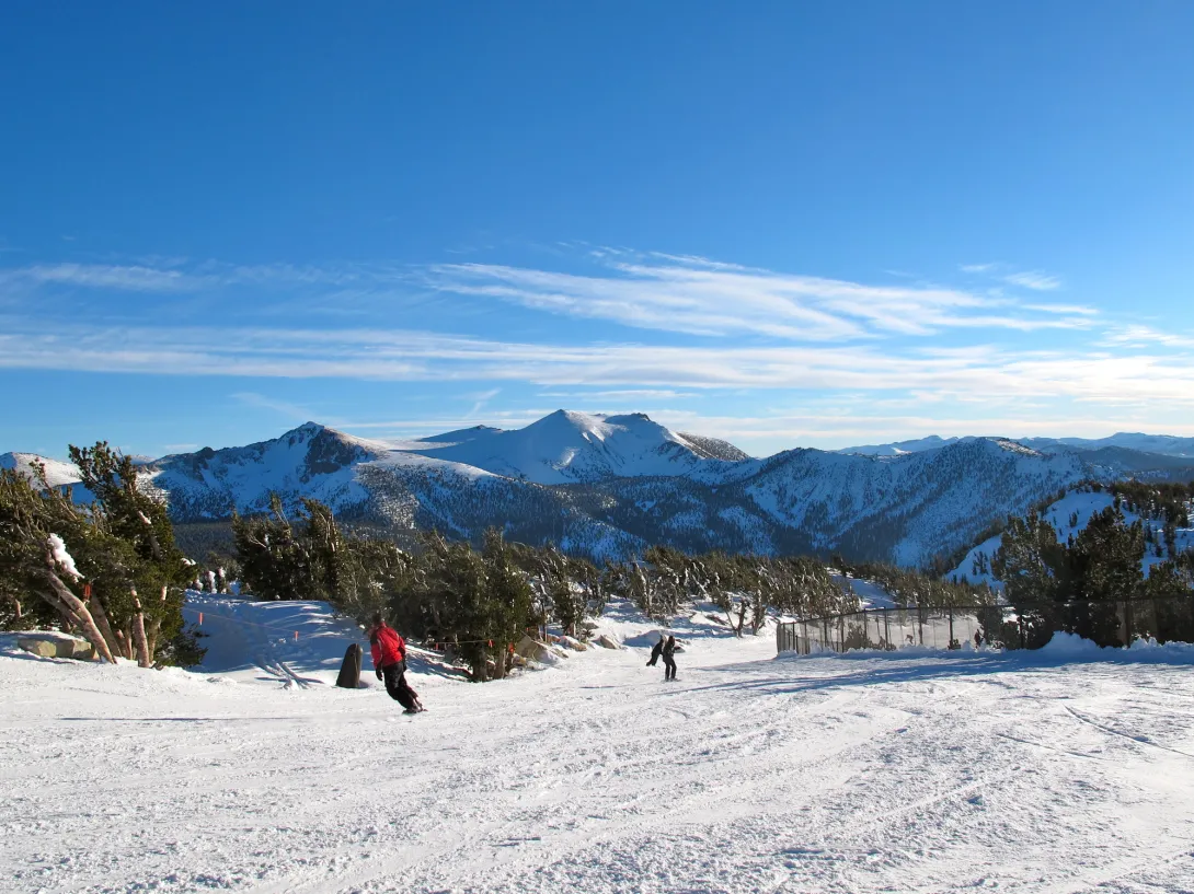 Heavenly ski resort