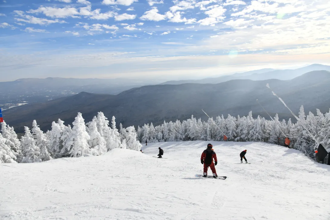 Stowe, Vermont ski mountain