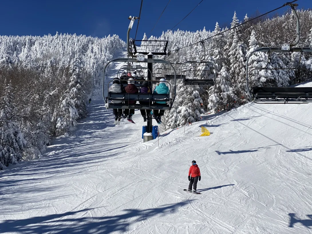 Okemo ski left