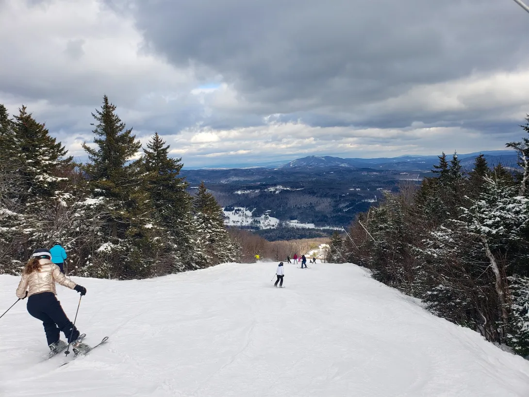 Blue trail at Okemo