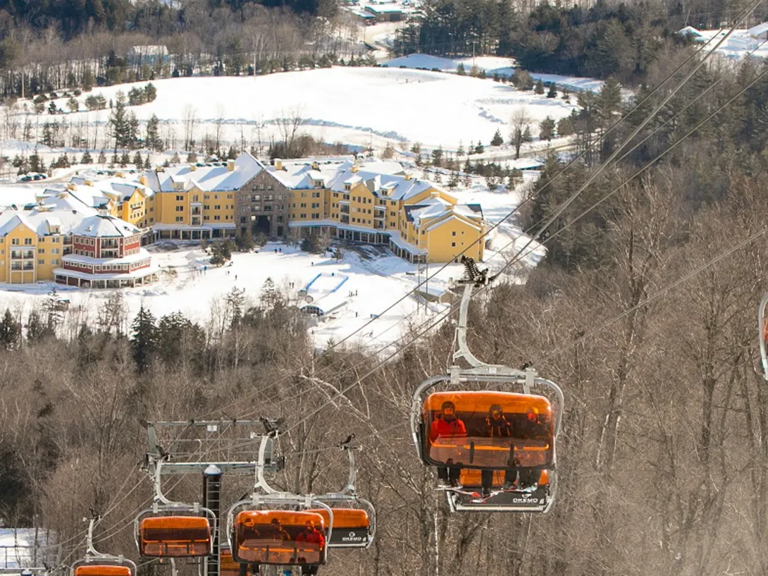 Chairlift at Okemo